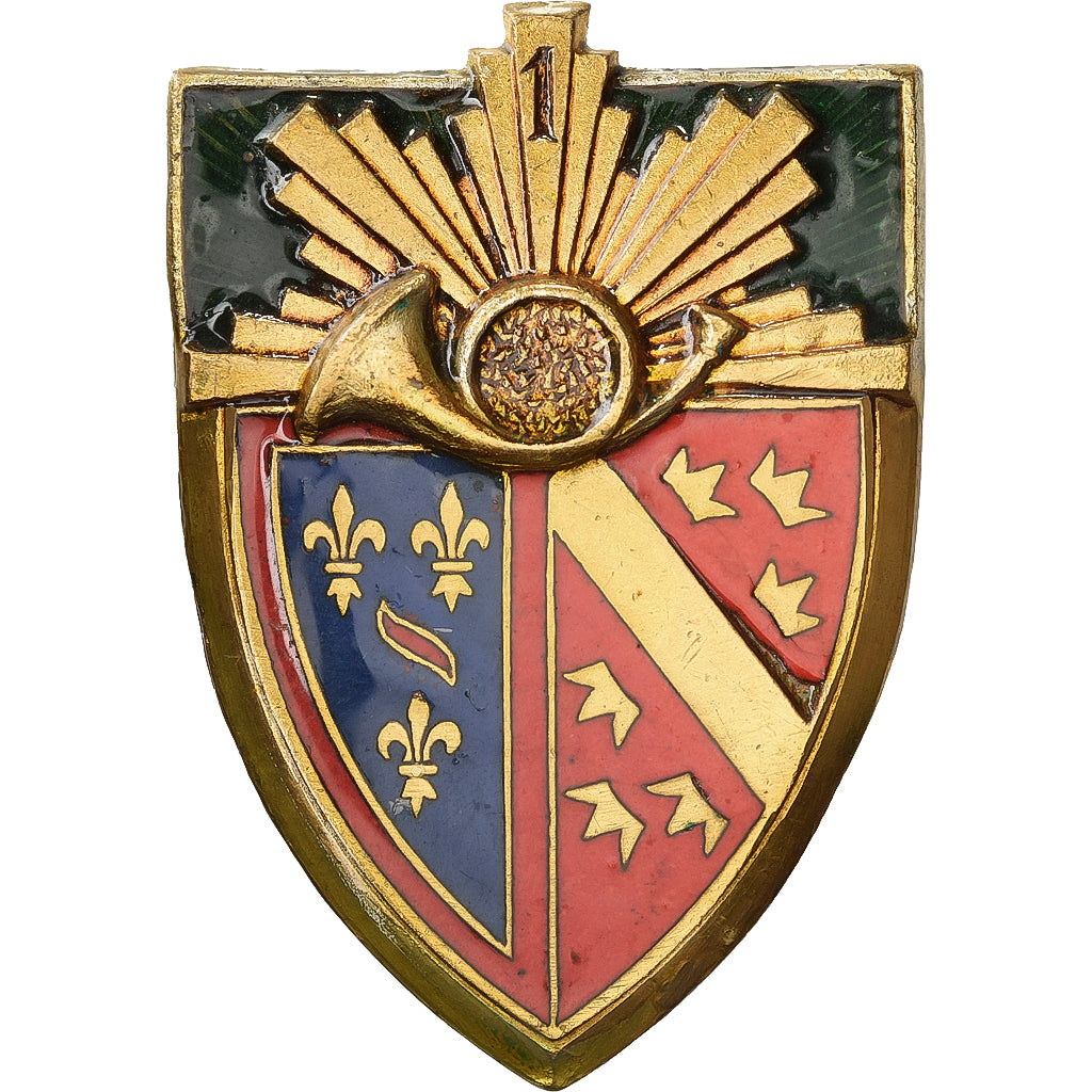 Francia, 1er Régiment de Chasseurs, Military, Broche, Excellent Quality