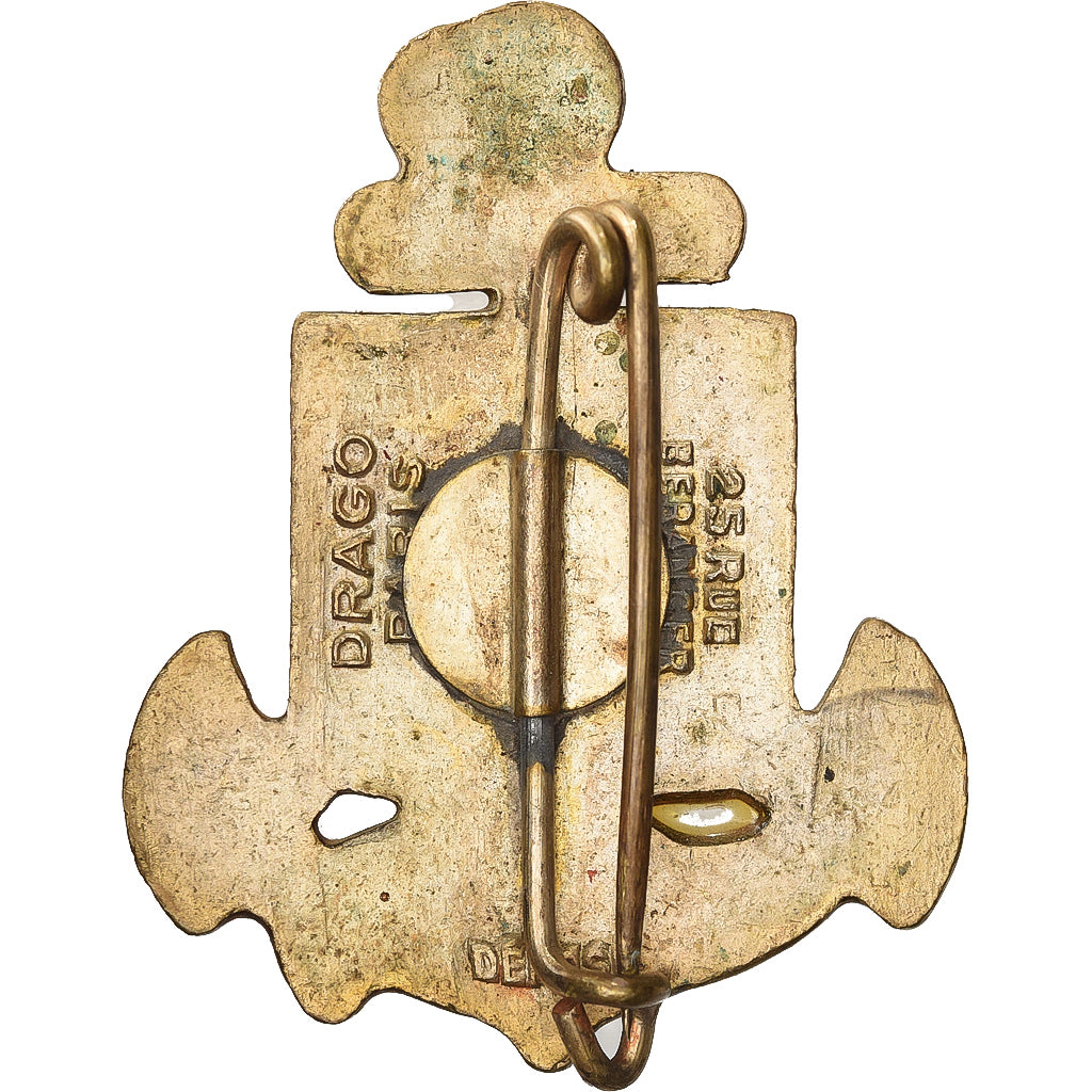 Francia, 9e Brigade d'Infanterie de Marine, Military, Broche, Excellent Quality