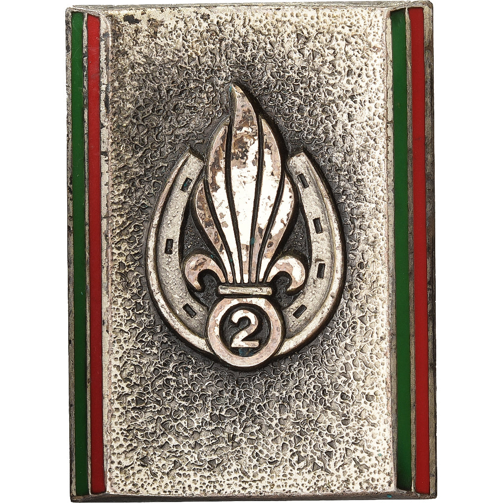 Francia, Légion Etrangère, 2ème Régiment, Military, Broche, Muy buen estado