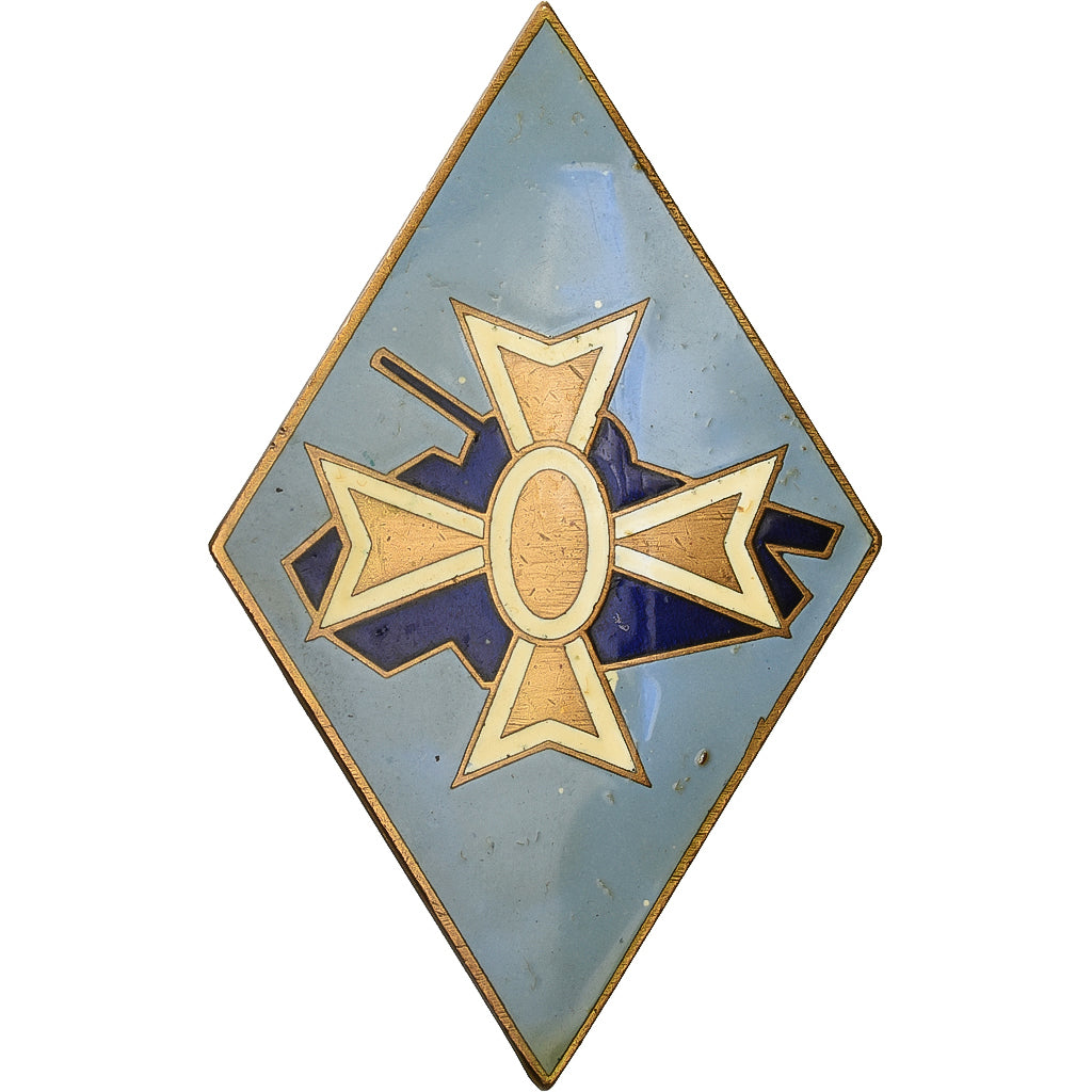 França, 58ème Régiment de TBE, Military, Broche, Qualidade Excelente, Métal