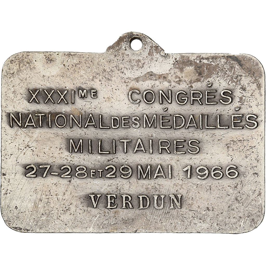 França, medalha, XXXIème Congrès National des Médaillés Militaires, Verdun