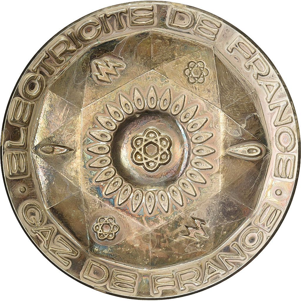 Frankrijk, Medaille, Electricité-Gaz de France, Silvered bronze, PR