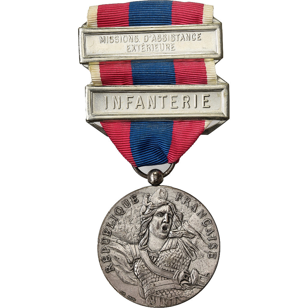 Frankrijk, Missions d'Assistance Extérieure, Infanterie, Medaille, Excellent