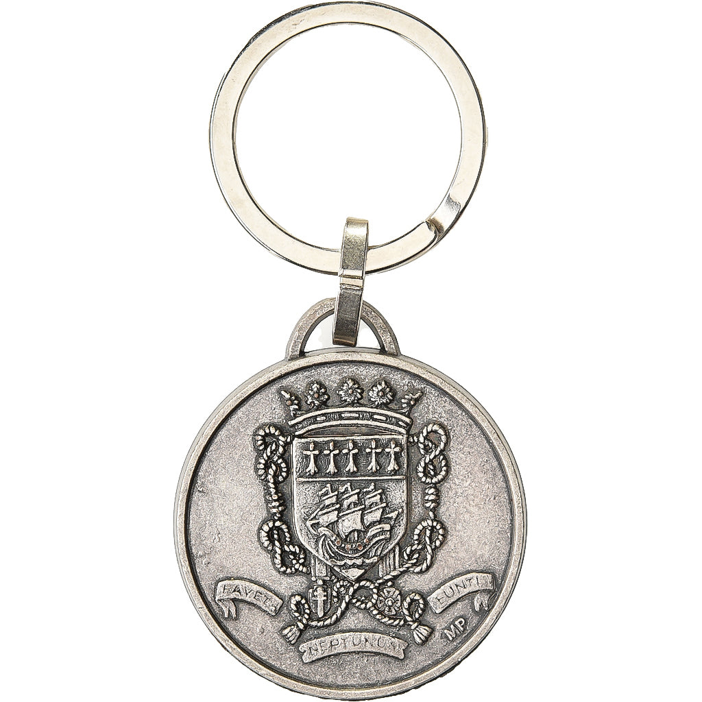 Frankrijk, Porte-Clés, Ville de Nantes, Silvered bronze, PR