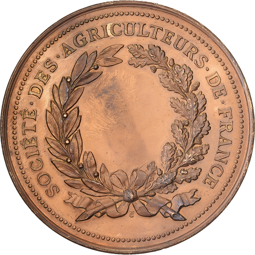 Francia, medaglia, Société des agriculteurs de France, Bronzo, Trotin, BB+