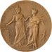 France, Médaille, Concours Central Hippique de Paris, 1911, Bronze, SUP