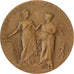 France, Médaille, Concours Central Hippique de Paris, 1910, Bronze, SUP
