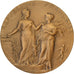 France, Médaille, Concours Central Hippique de Paris, 1907, Bronze, SPL
