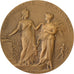 France, Médaille, Concours Central Hippique de Paris, 1906, Bronze, SUP