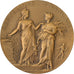 France, Médaille, Concours Central Hippique de Paris, 1905, Bronze, SUP