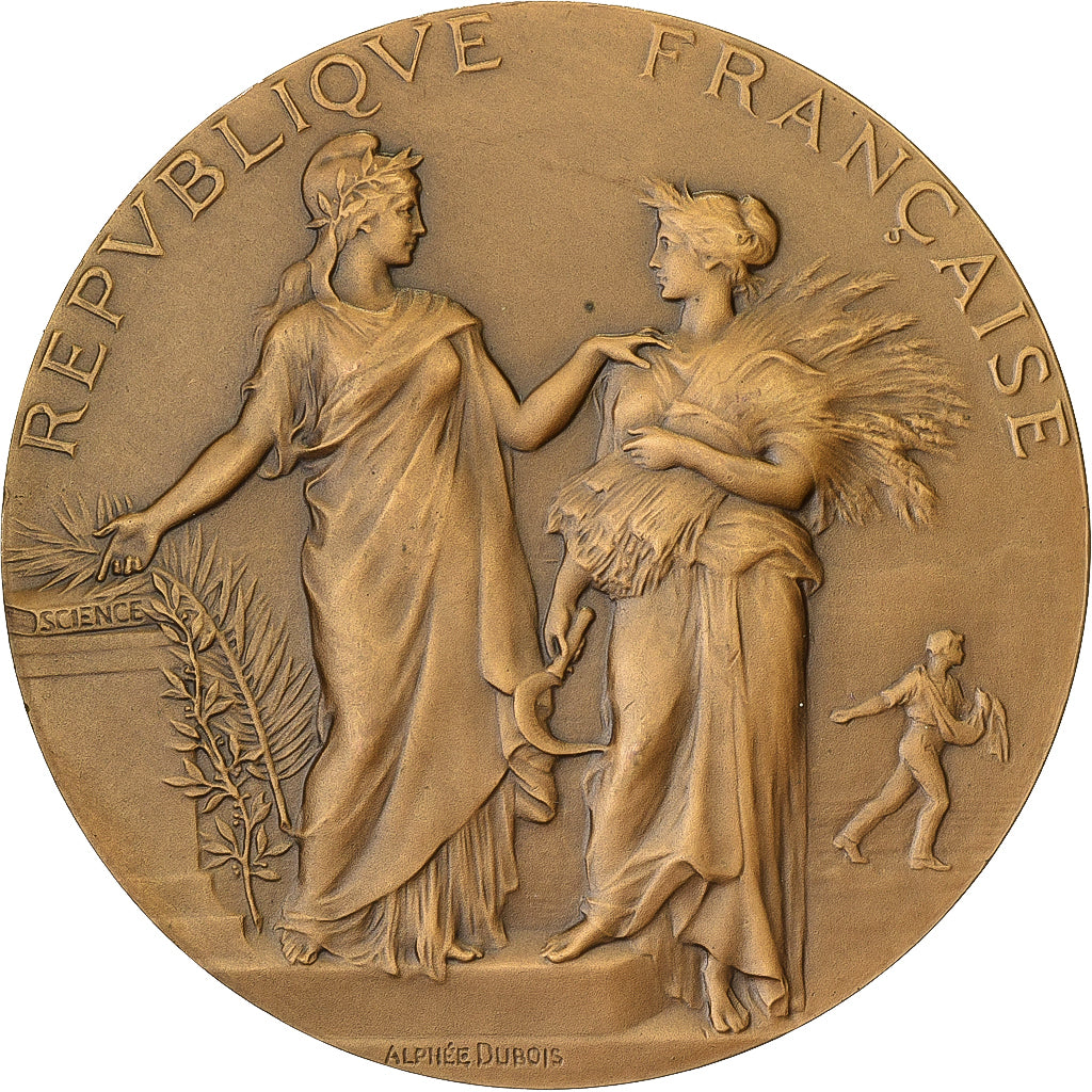 France, Médaille, Concours Central Hippique de Paris, 1905, Bronze, SPL