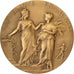 France, Médaille, Concours Central Hippique de Paris, 1907, Bronze, SPL