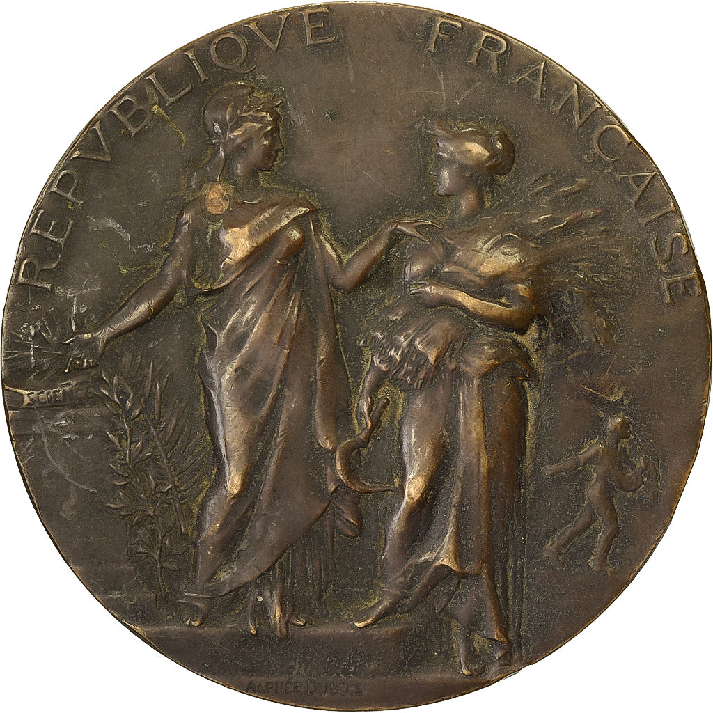 Frankrijk, Medaille, Concours Régional Hippique de Nevers, 1902, Bronzen