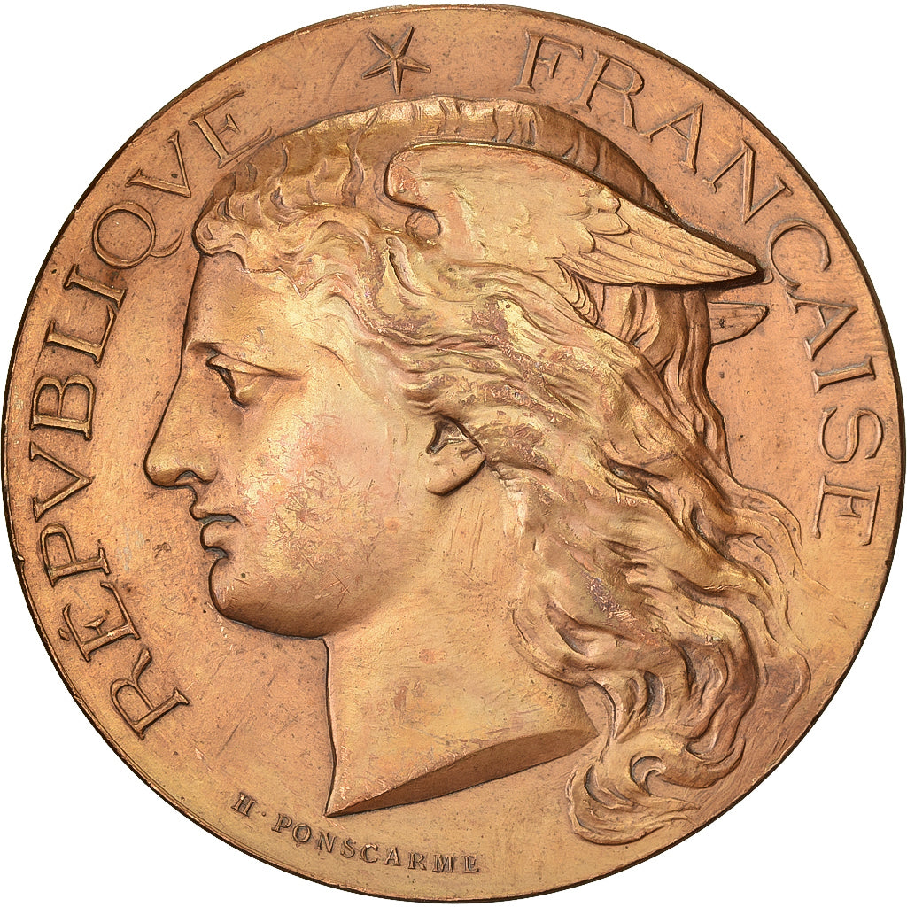 France, Medal, Concours Régional Hippique de La Roche-sur-Yon, 1881, Bronze