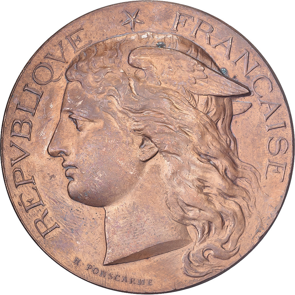 France, Medal, Concours Régional Hippique de La Roche-sur-Yon, 1881, Bronze