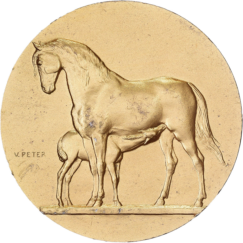 Frankreich, Medaille, Concours Central Hippique de Paris, 1931, Vermeil, V.