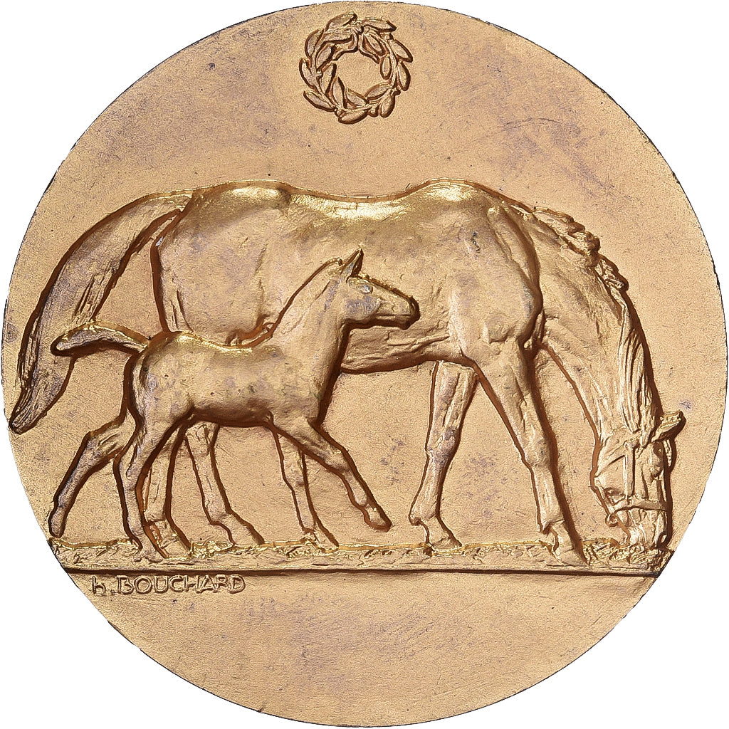 Frankreich, Medaille, Concours Central Hippique de Paris, 1938, Vermeil