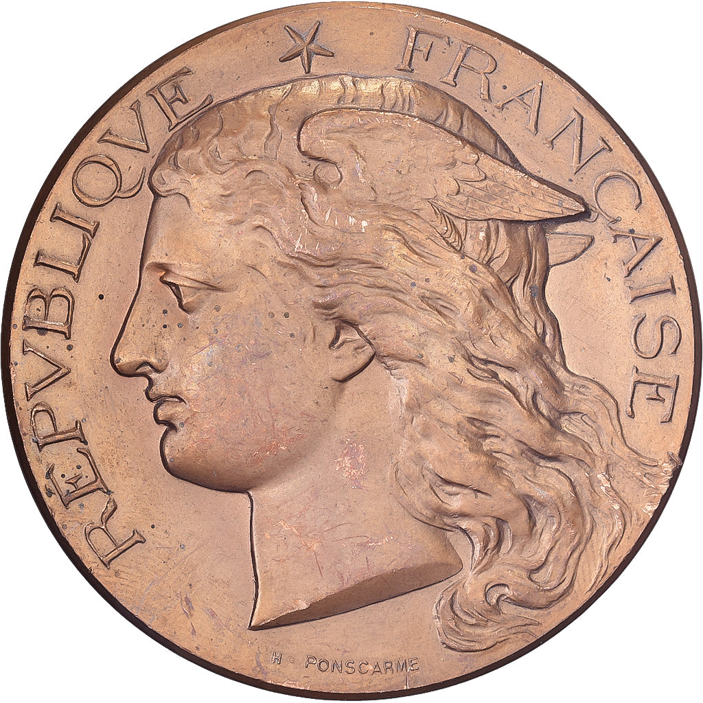 France, Medal, Concours Régional Hippique de La Roche-sur-Yon, 1890, Bronze