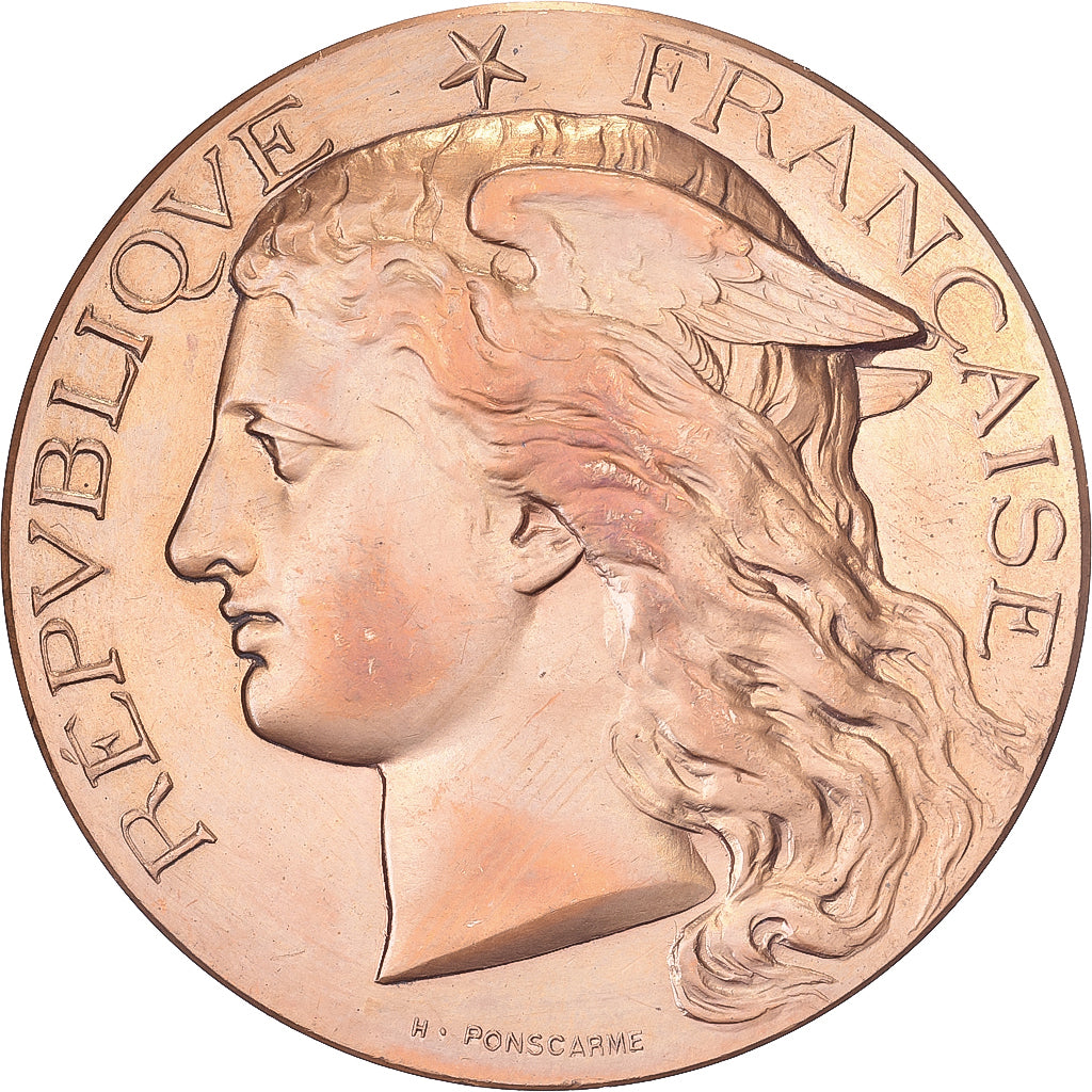 France, Medal, Concours Régional Hippique de Limoges, 1886, Bronze, Ponscarme