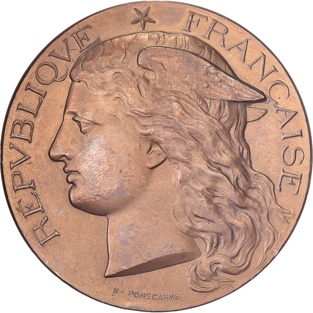 France, Medal, Concours Régional Hippique de Niort, 1891, Bronze, Ponscarme