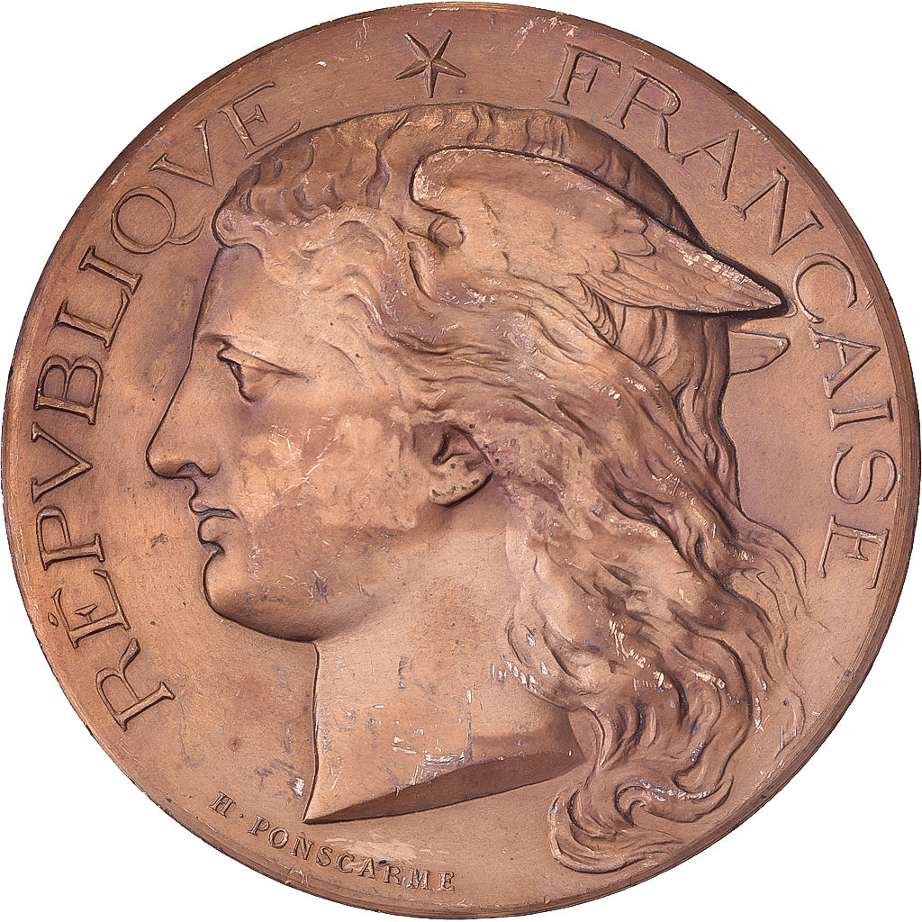 France, Medal, Concours Regional Hippique de Rochefort, 1883, Bronze, Ponscarme