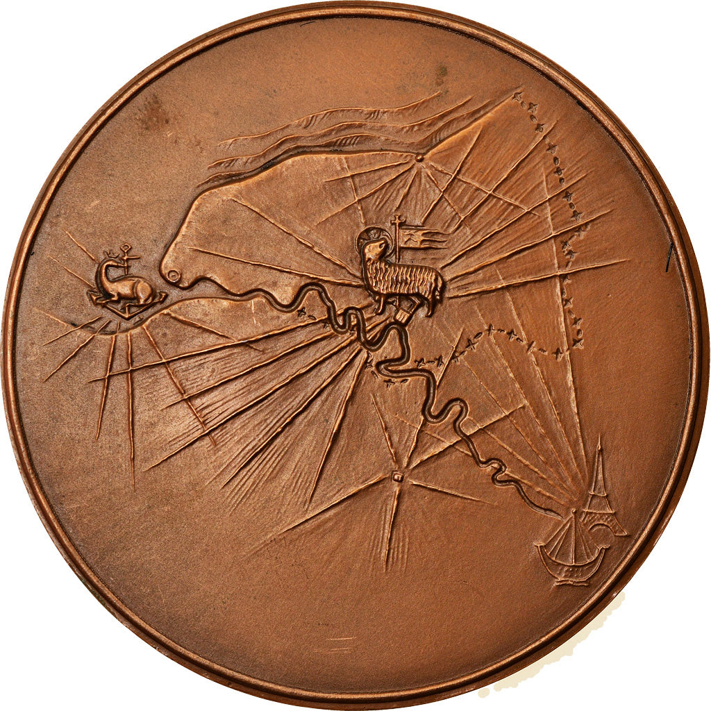 France, Médaille, Préfecture de la Seine Maritime, Rouen, Coeffin, SPL, Bronze