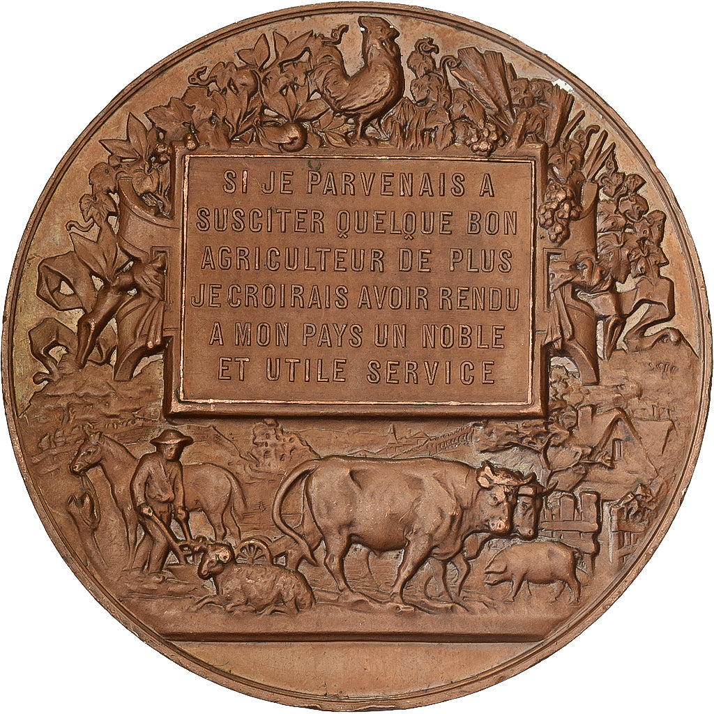 Frankrijk, Medaille, Syndicat des Agriculteurs de Vendée, Copper, ZF