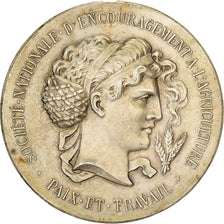 France, Médaille, Société Nationale d'encouragement à l'agriculture, Argent