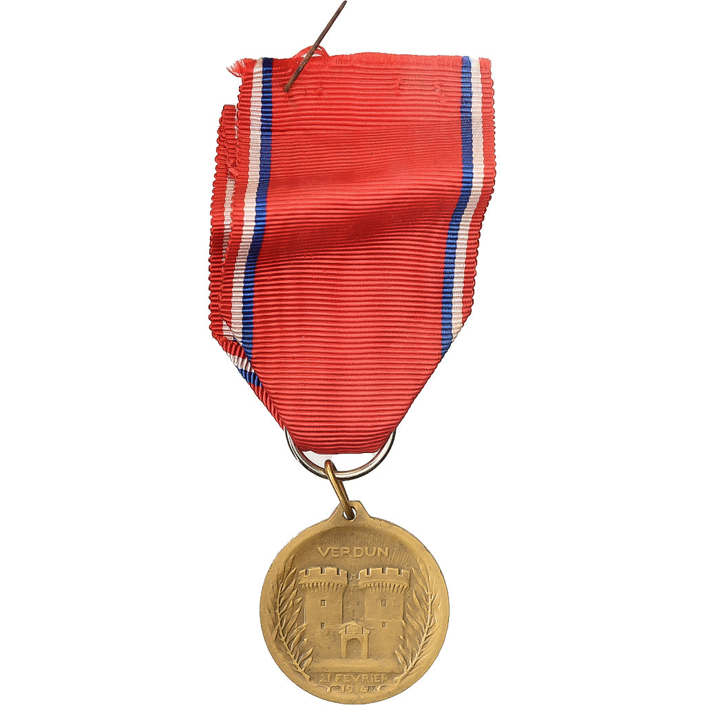 Frankrijk, Verdun , On ne passe pas, WAR, Medaille, 1916, Excellent Quality