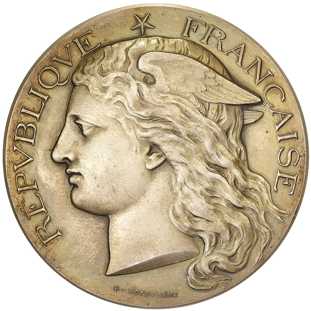 Francia, medaglia, Concours Régional Hippique de Nantes, 1888, Argento
