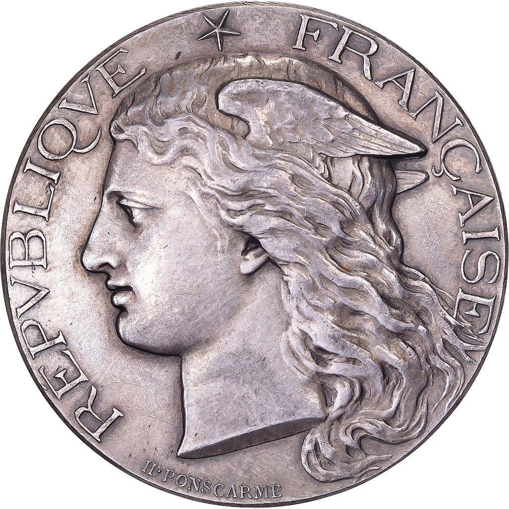 France, Médaille, Concours Régional Agricole de Niort, 1882, Argent, SUP