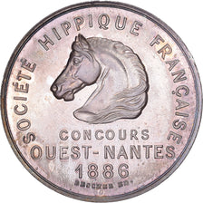 Francja, medal, Société Hippique Française, Concours Ouest-Nantes, 1886