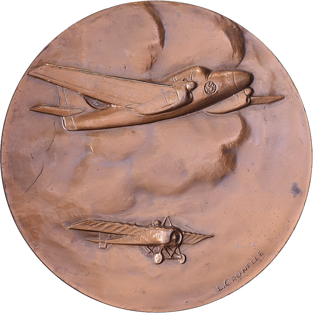 Francia, medaglia, Les Avions, Bronzo, Crunelle, BB+