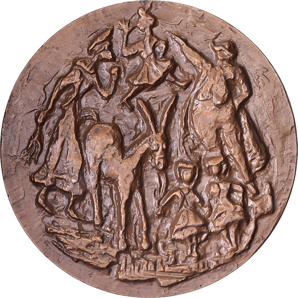 Francia, medaglia, Comtesse de Ségur, Bronzo, Quérolle, BB+