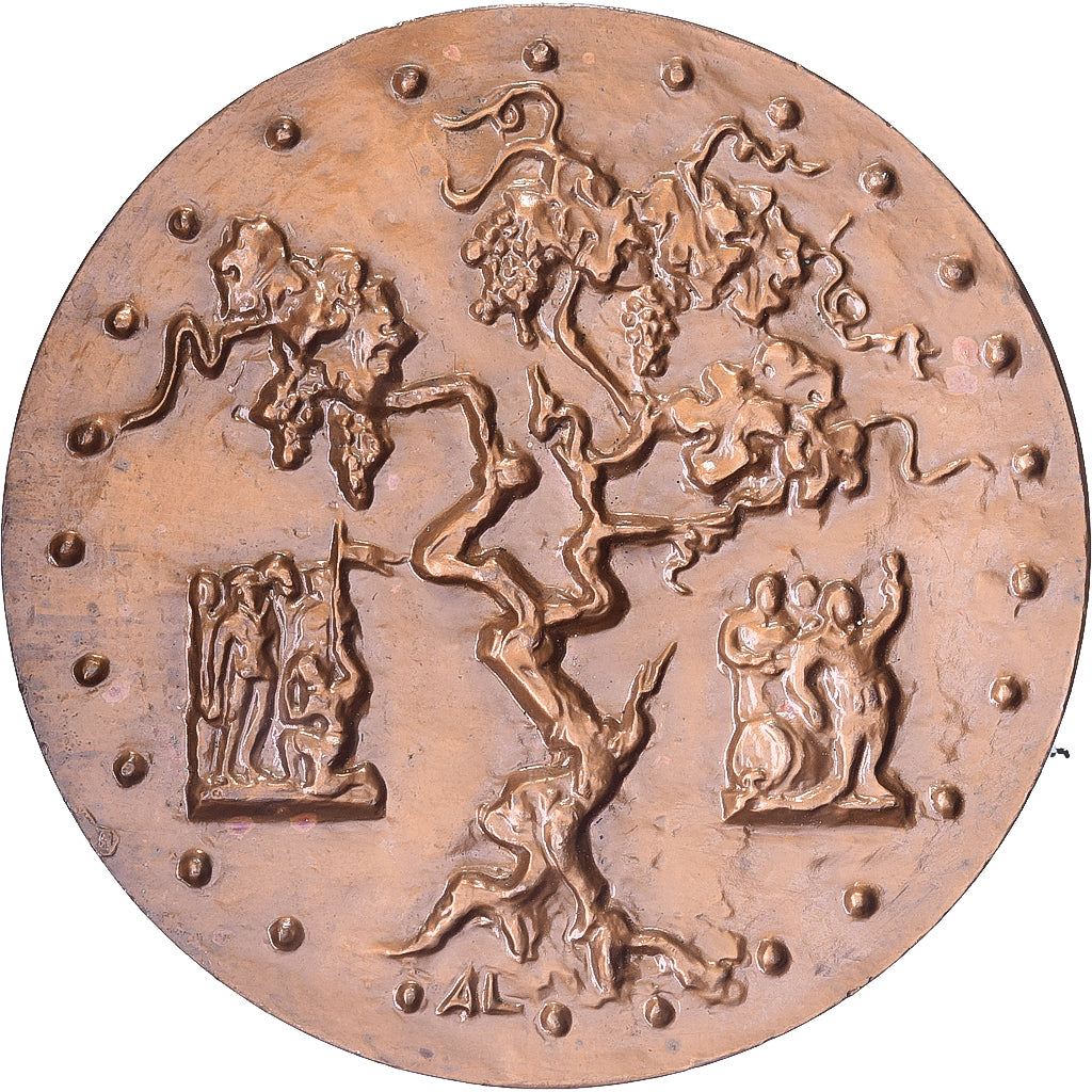 Francia, medaglia, Château de Chinon, Bronzo, Annette Landry, SPL