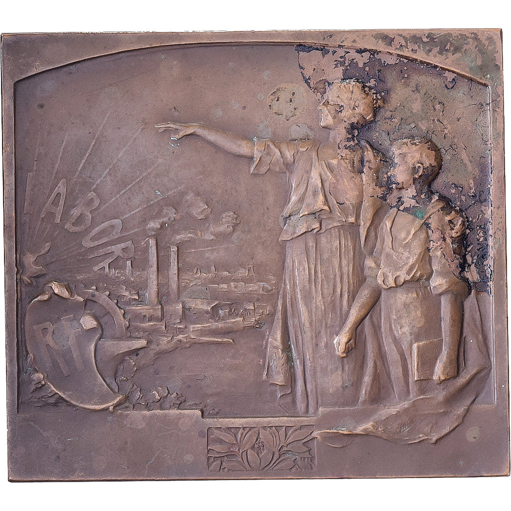 Francja, medal, Labor, Enseignement, Brązowy, Fraisse, EF(40-45)