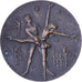 Frankreich, Medaille, La Danse Classique, Bronze, Quérolle, SS