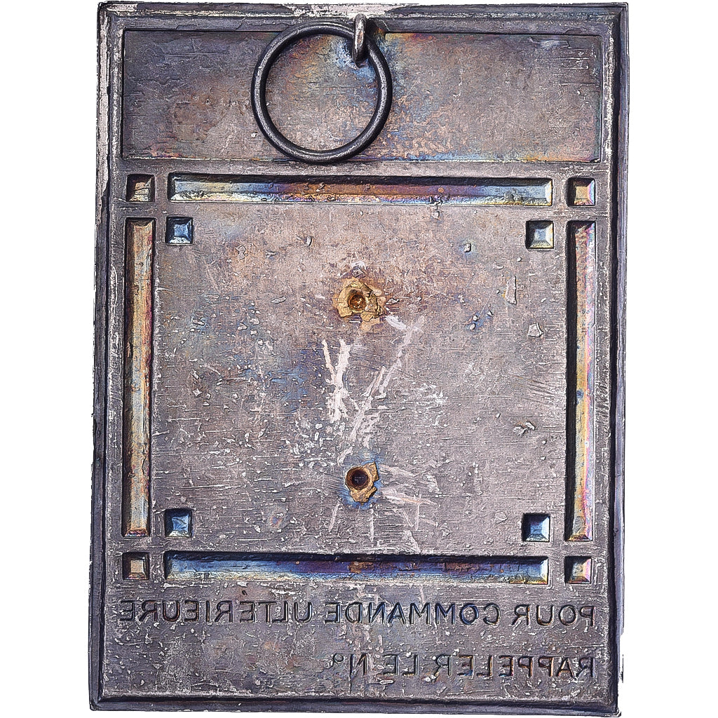 France, Plaque, Publicitaire, Raoul Gunther Tourcoing, Métal, AU(55-58)