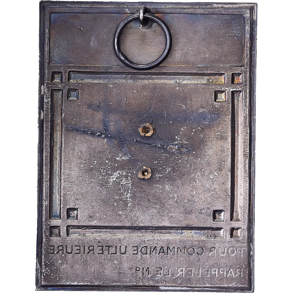 Francia, Plaque, Publicitaire, Raoul Gunther Tourcoing, Métal, SPL-