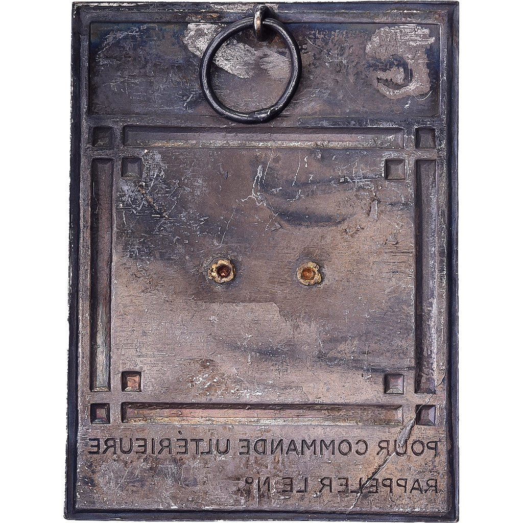 Frankrijk, Plaque, Publicitaire, Raoul Gunther Tourcoing, Métal, PR