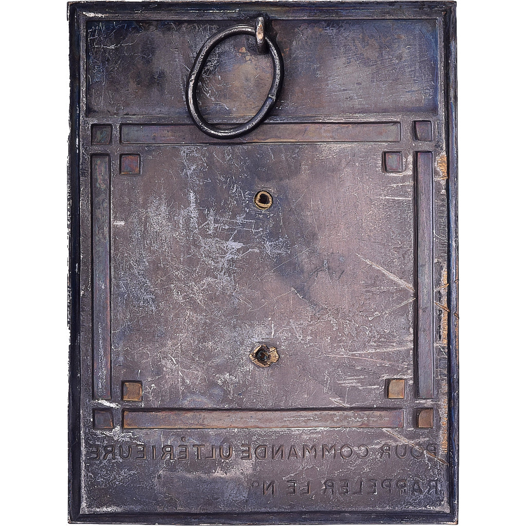 França, Plaque, Publicitaire, Raoul Gunther Tourcoing, Métal, AU(55-58)