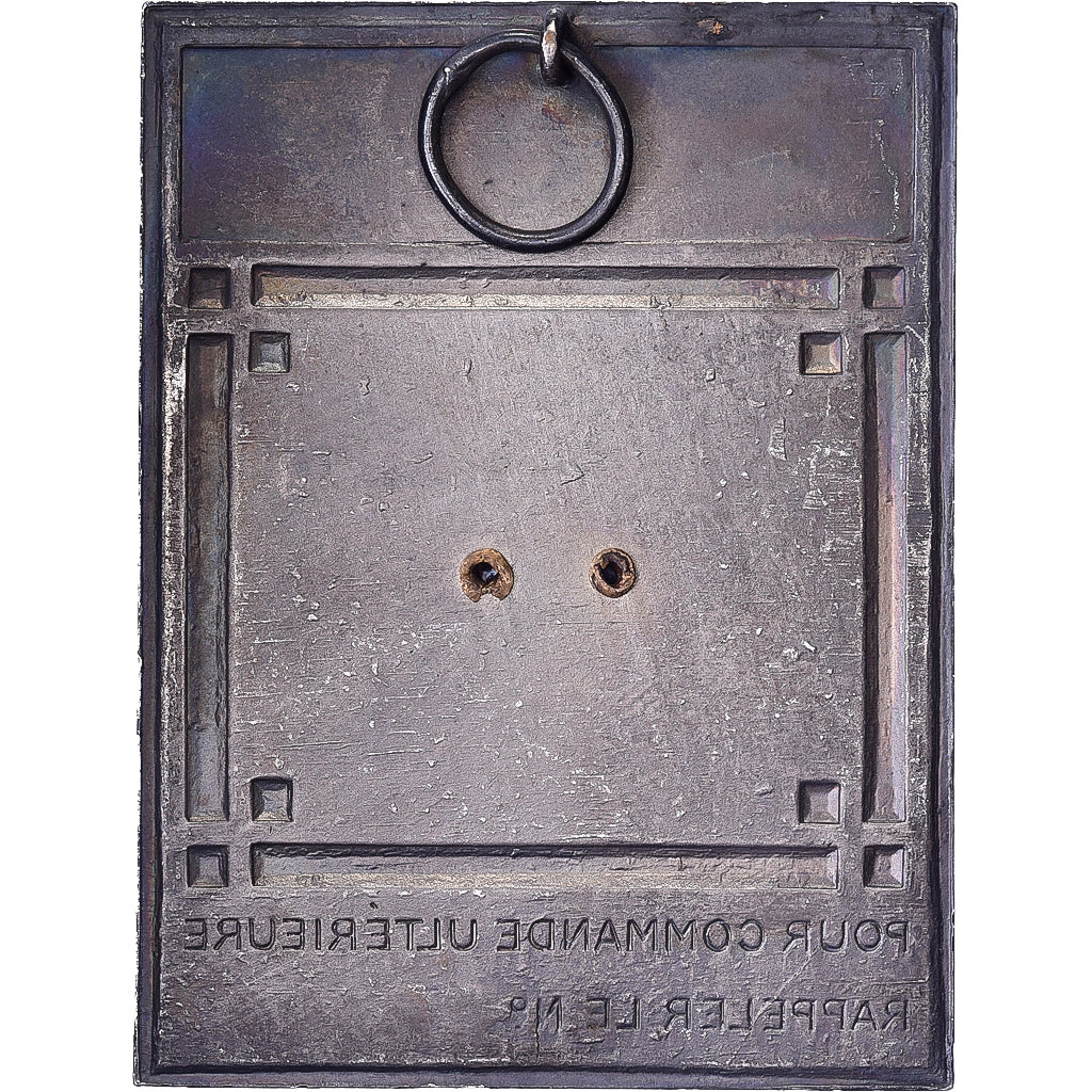 Francia, Plaque, Publicitaire, Raoul Gunther Tourcoing, Métal, BB+