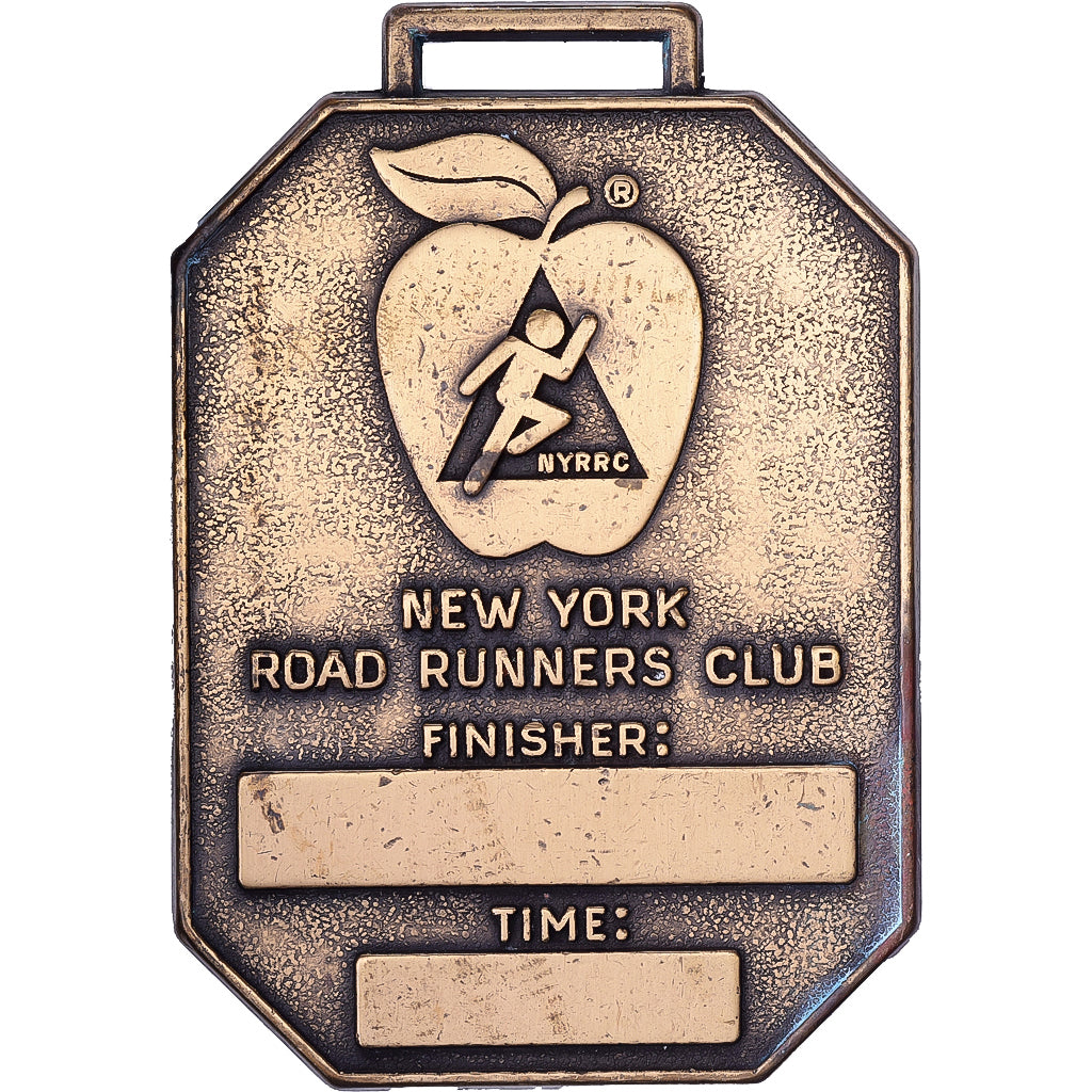 USA, medal, New-York City Marathon, 1992, Métal, EF(40-45)