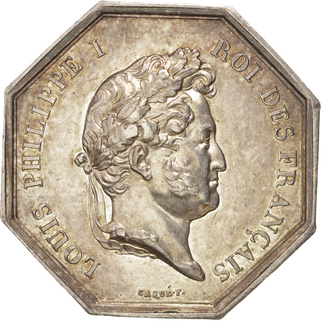 Frankrijk, Token, Notary, Caqué, PR, Zilver