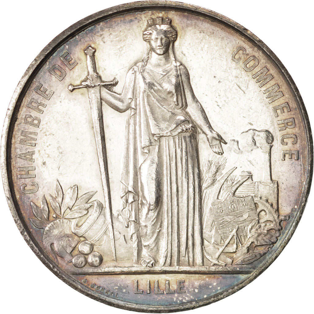 Francja, Medal, Trzecia Republika Francuska, Biznes i przemysł, Borrel