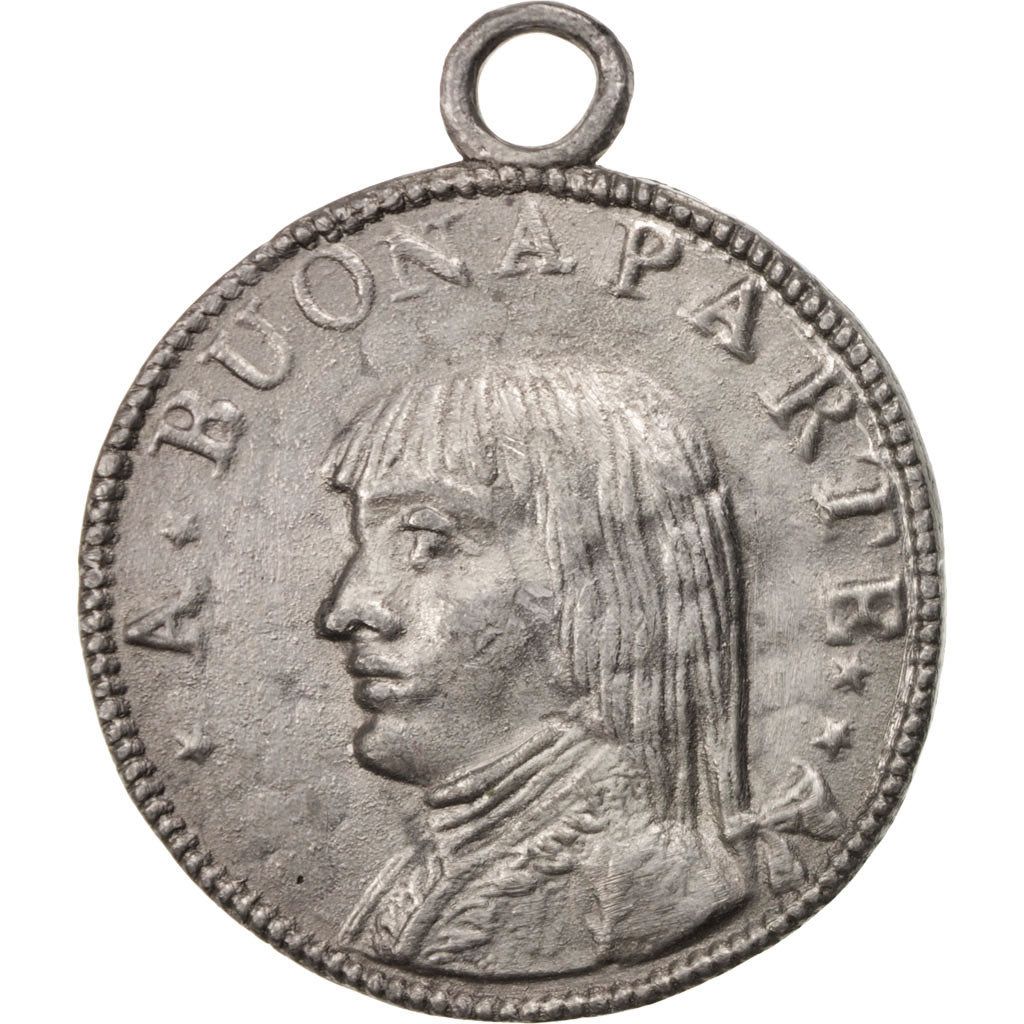 França, medalha, Bonaparte, Restaurateur de la Liberté, 1795-1799, Estanho