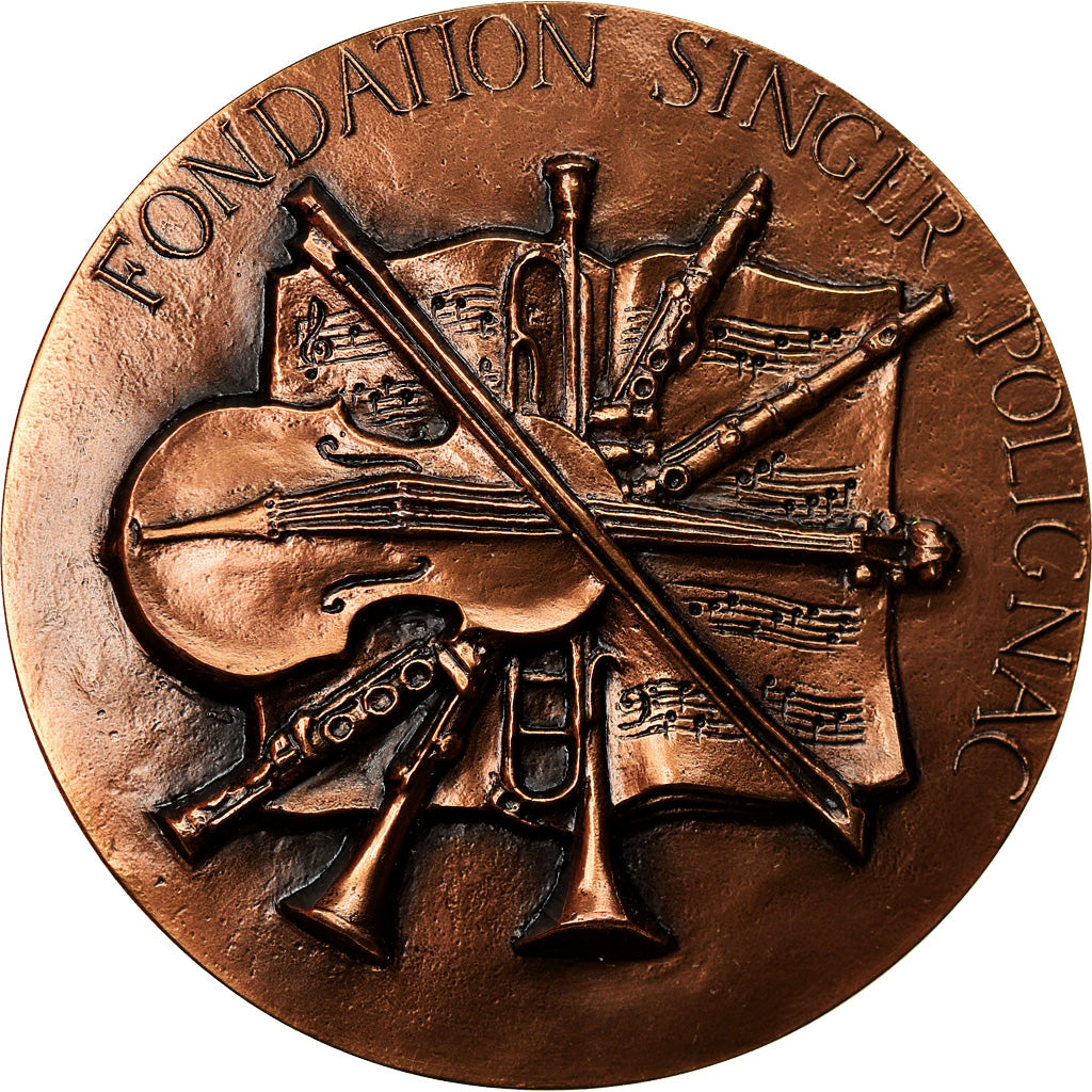 France, Médaille, Musique, Fondation Singer Polignac, Arts & Culture, 1991
