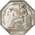 France, Token, Notaires de l'Arrondissement de Bernay, Eure, n.d., Silver
