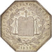 France, Jeton, Notaires de l'Arrondissement de Troyes, Aube, 1823, Argent, SUP