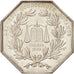 France, Token, Notary, 1842, AU(55-58), Silver, Lerouge:68